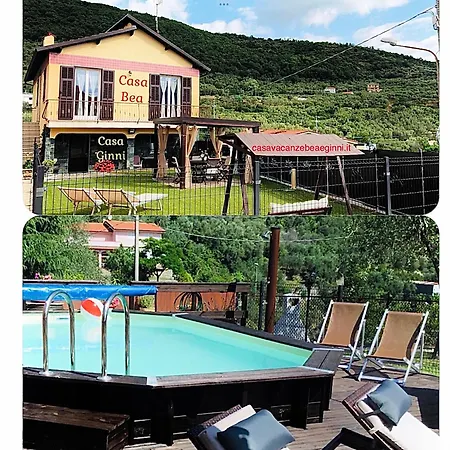 Casa Bea Con Piscina E Giardino Caravonica